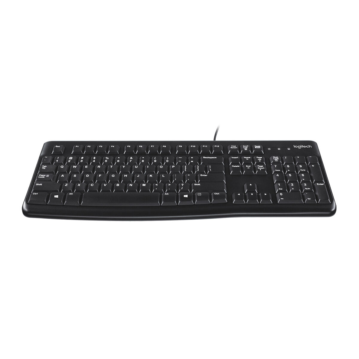 Tangentbord Logitech K120 Svart Qwerty Spanska Qwerty UK